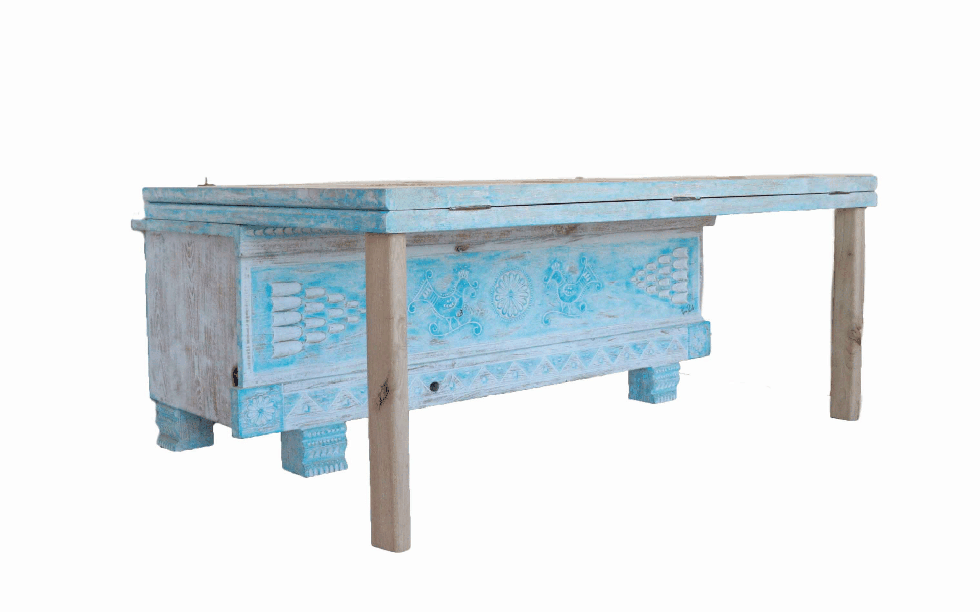 Cassapanca divano letto "Pavoncella"