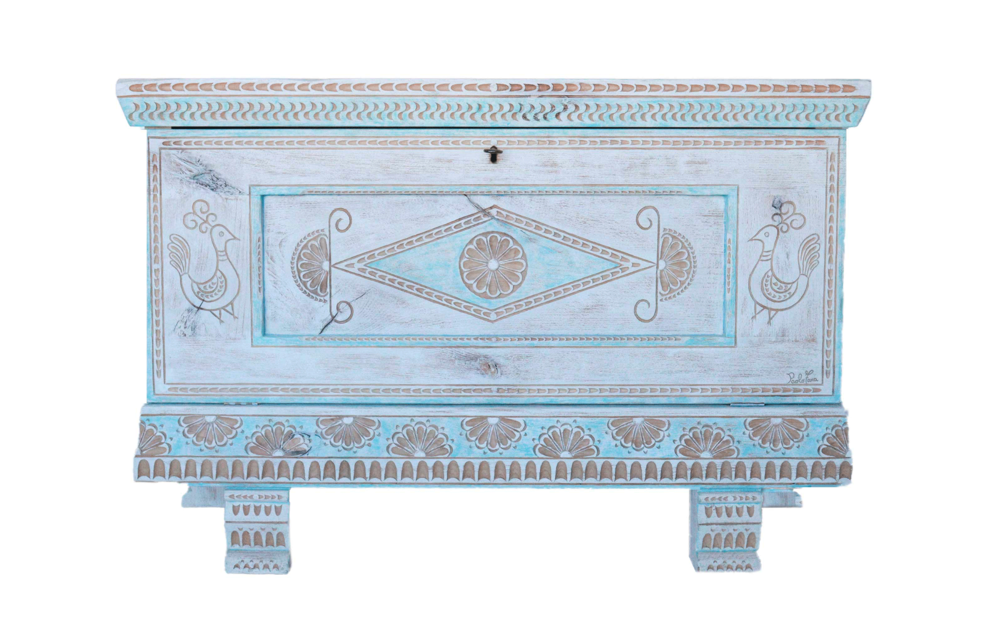 Cassapanca "Acquamarina"